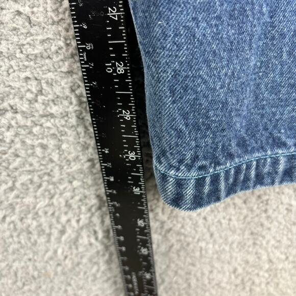 VTG Y2K Clench Jeans 40x32 Baggy Wide Leg Skateboard Hip Hop Raver Grunge Street - Picture 8 of 8